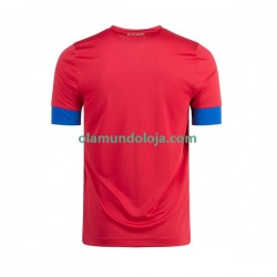 Camisola Costa Rica Homem Equipamento Primeiro Copa do Mundo 2022 Manga Curta
